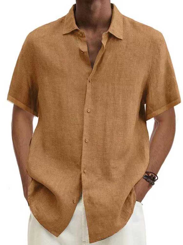 Men's Lightweight Linen Shirt | Summer Essential 6