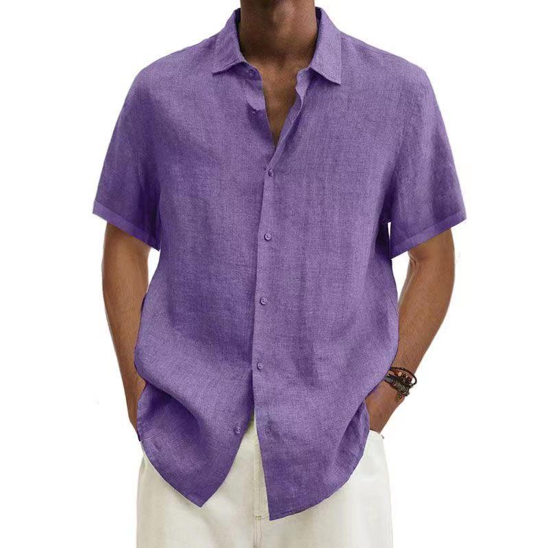Men's Lightweight Linen Shirt | Summer Essential 8
