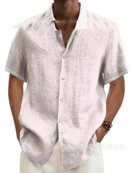 Men's Lightweight Linen Shirt | Summer Essential 9