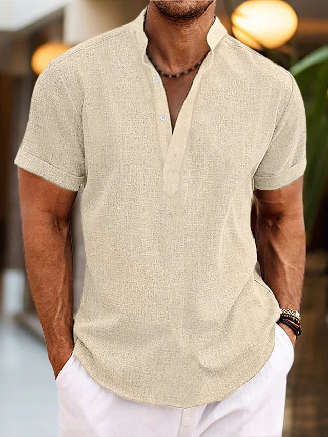 Men's Airy Linen Shirt | Summer Essential 7