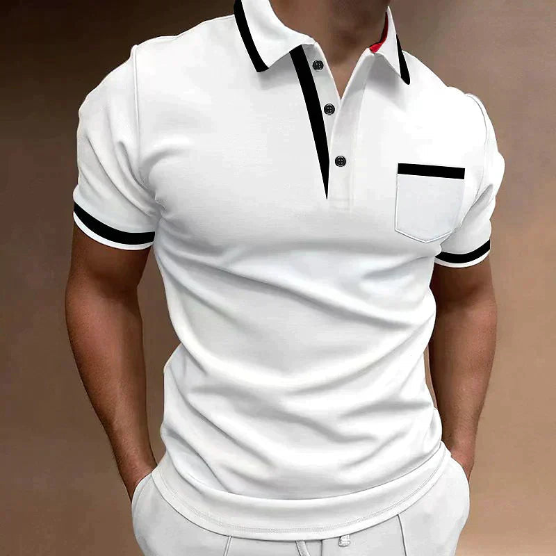 Men's Long Sleeve Polo Shirt | Timeless Comfort Wear 1