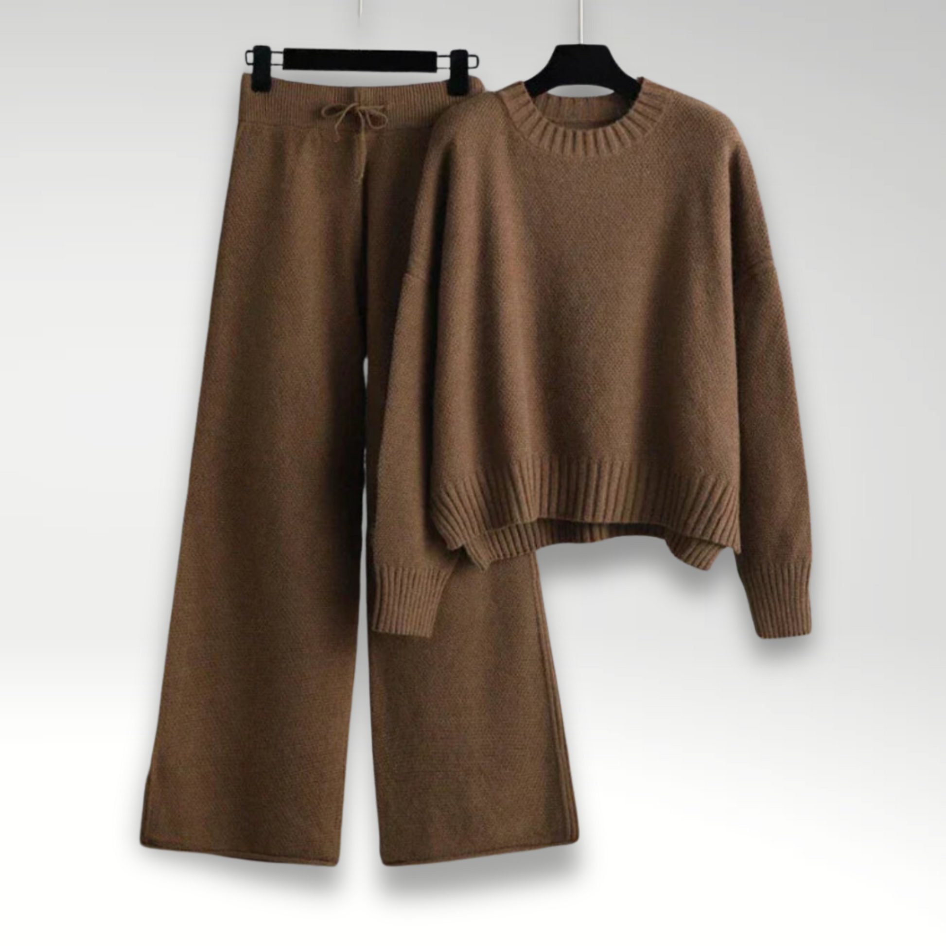 Elegant Knitted Set | Women's Two-Piece Outfit 0