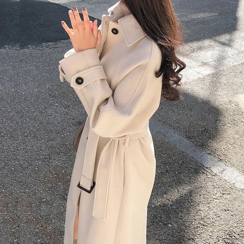 Gitta Long Coat | Women's Elegant Winter Coat 2