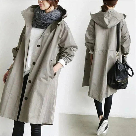 Heidi Fashion | Women's Oversized Rain Jacket 0