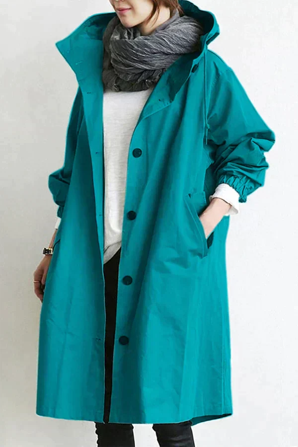 Heidi Fashion | Women's Oversized Rain Jacket 12