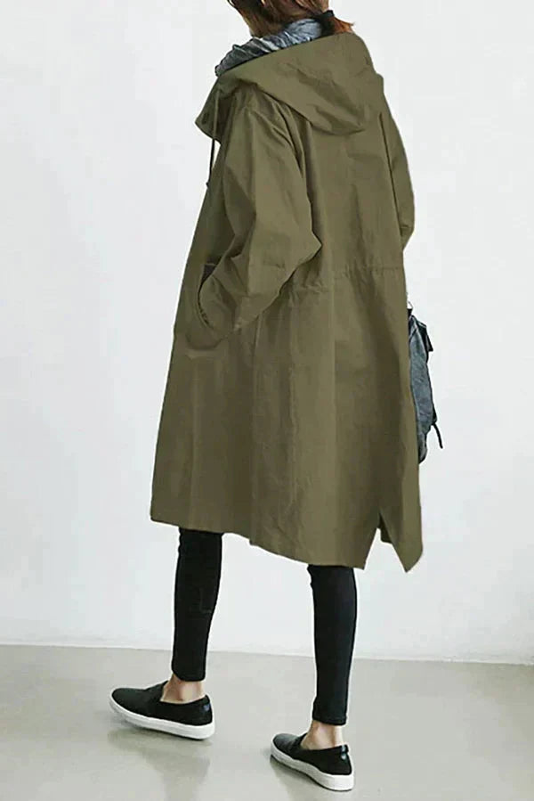 Heidi Fashion | Women's Oversized Rain Jacket 8