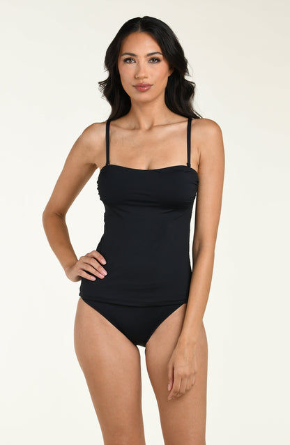 Island Goddess Bandeau Tankini Top