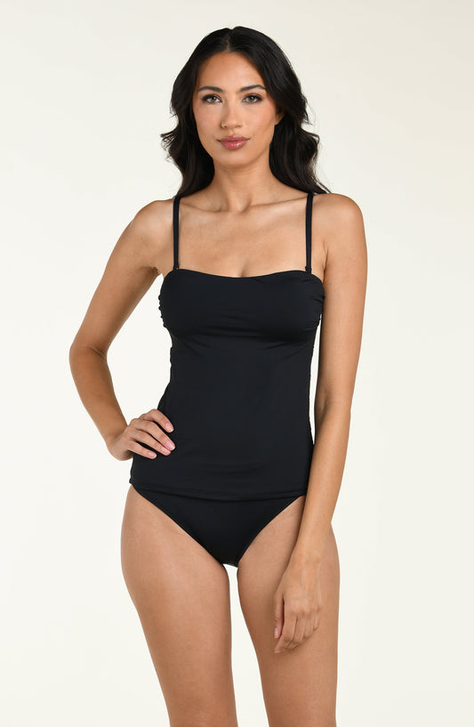 Island Goddess Bandeau Tankini Top