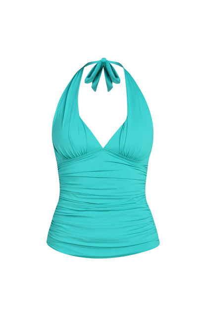 Island Goddess Halter Tankini Top