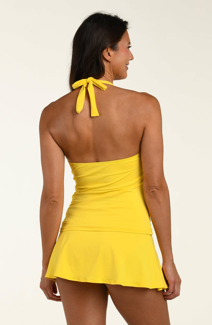Island Goddess Halter Tankini Top