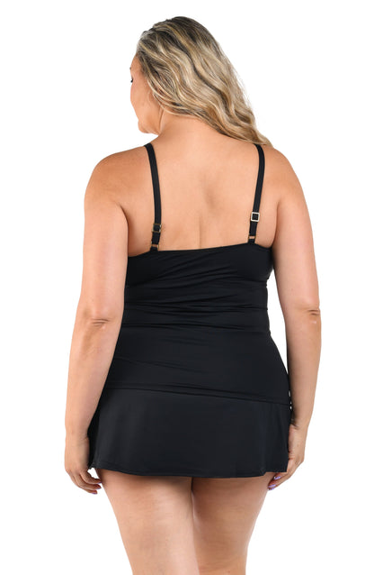 Island Goddess Underwire Lingerie Strap Tankini Top