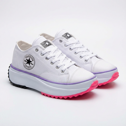 Janet | Women's Lace-Up Platform Sneakers