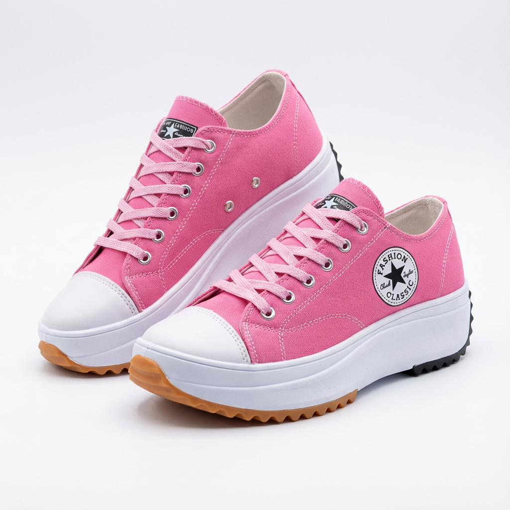 Janet | Women's Lace-Up Platform Sneakers