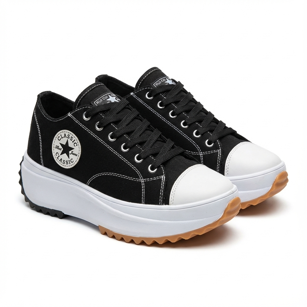 Janet | Women's Lace-Up Platform Sneakers