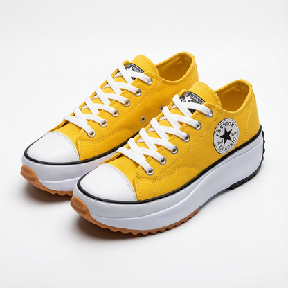 Janet | Women's Lace-Up Platform Sneakers
