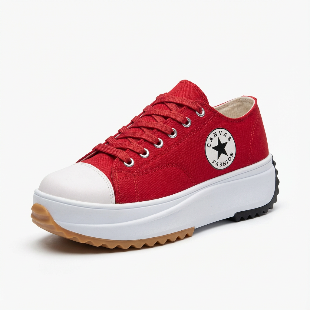 Janet | Women's Lace-Up Platform Sneakers