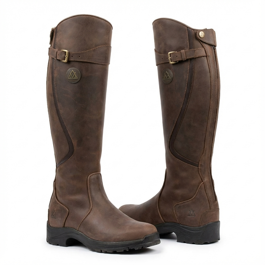 Jayla | Women's Knee-High Riding Boots with Buckle