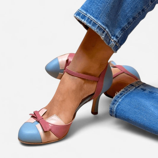 Julia | Elegant Heeled Sandals for Weddings and Events 0