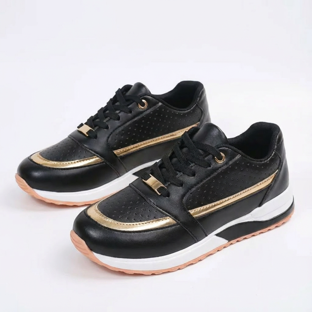 Lilly | Women's Lace-Up Platform Sneakers
