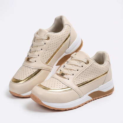 Lilly | Women's Lace-Up Platform Sneakers