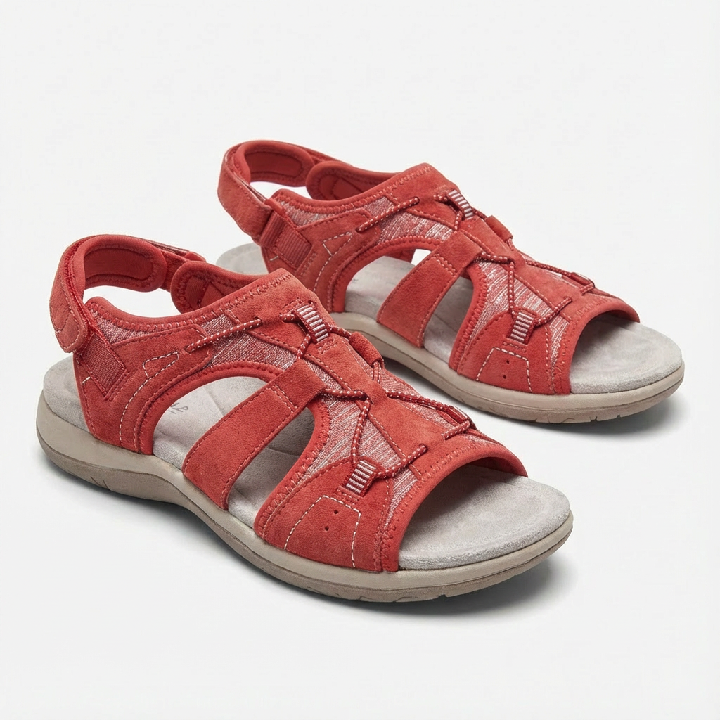 Lucia | Women's Sport Sandals with Adjustable Closures and Open Toe | Active