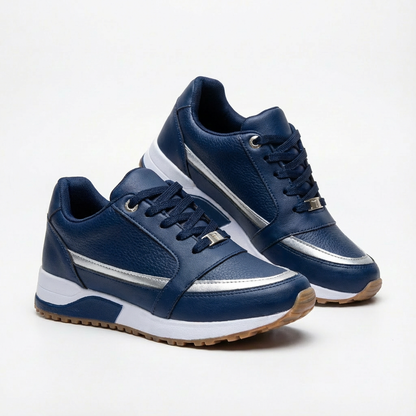 Lucia | Women's Wedge Sneakers with Elevated Sole and Laces | Sporty