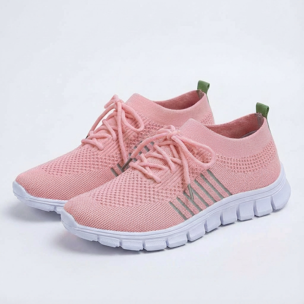 Luna | Women's Running Shoes with Breathable Fabric and Laces | Sporty