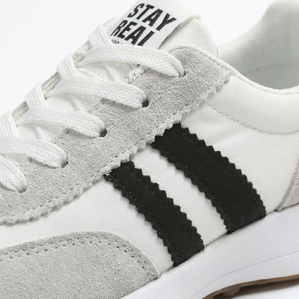 Luna | Women's Sneakers with Side Stripes and Platform Sole | Sporty