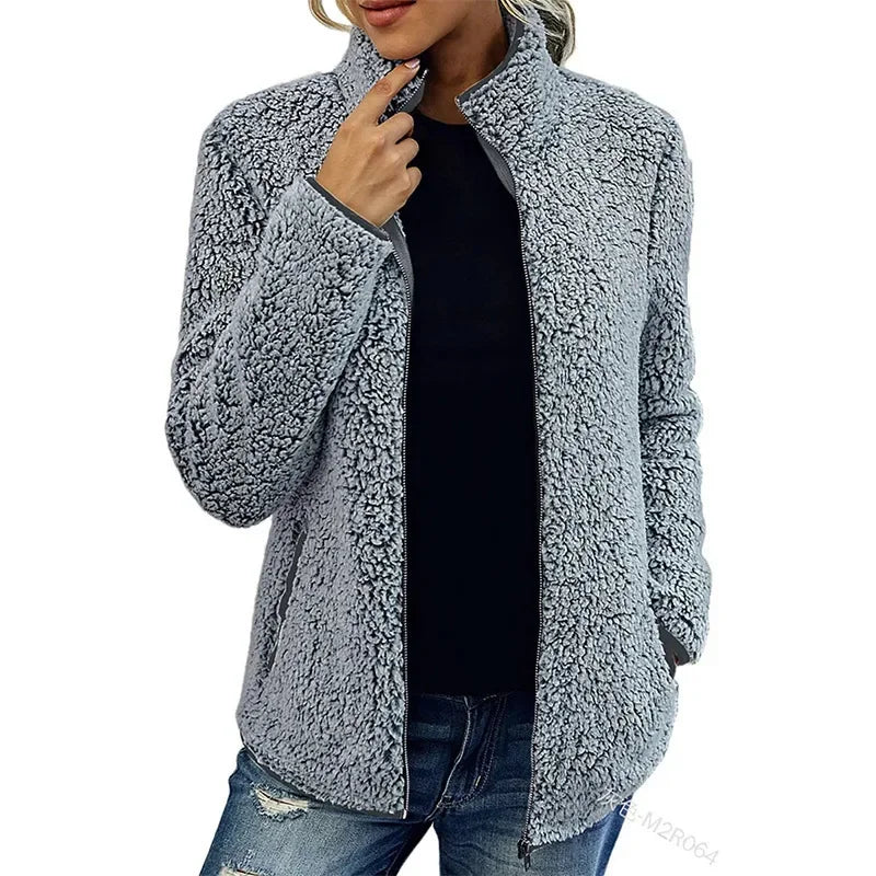 Luxury Fleece Jacket for Women | Warm Stylish Outerwear 1
