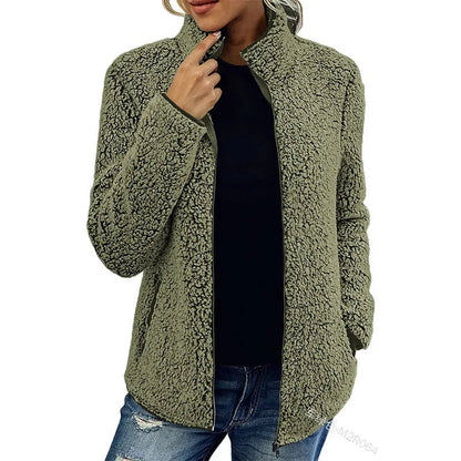 Luxury Fleece Jacket for Women | Warm Stylish Outerwear 2