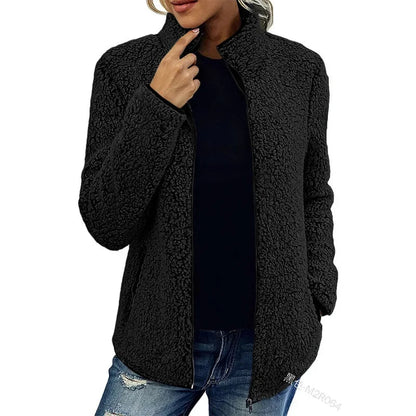 Luxury Fleece Jacket for Women | Warm Stylish Outerwear 3