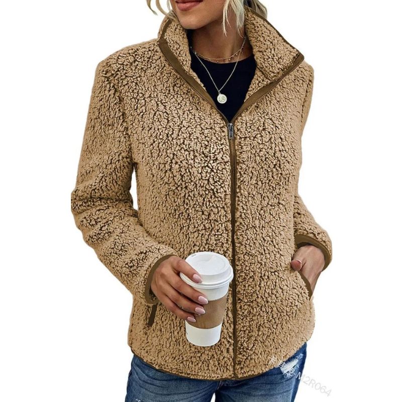 Luxury Fleece Jacket for Women | Warm Stylish Outerwear 4