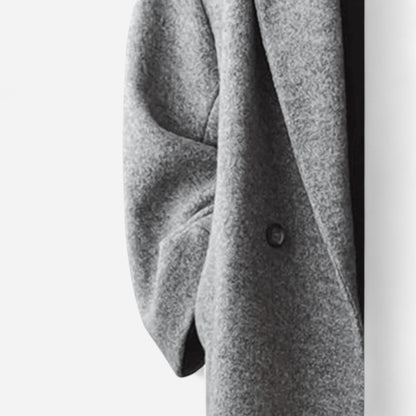 Margot | Oversized Gray Statement Coat 2