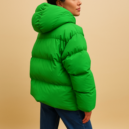 Marije Puffer Jacket Women | Lightweight Hooded Coat 3