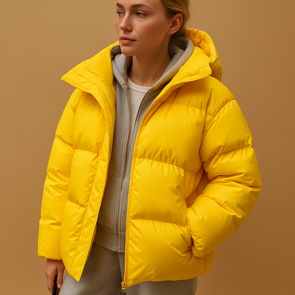 Marije Puffer Jacket Women | Lightweight Hooded Coat 5
