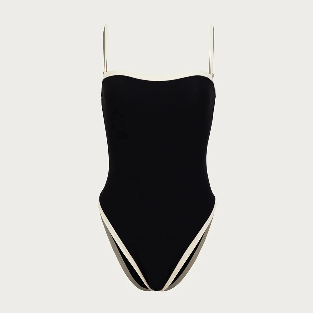 Marinelle™ - One Piece Bandeau Swimsuit