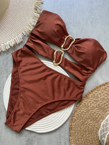 Elegant Swimwear | One Piece Swimsuit with Cut-Out Design | Flattering Style for Beach Confidence 7