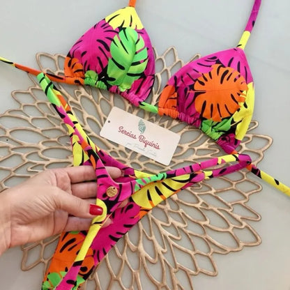 Marivio™ - Triangle Tie Bikini Set