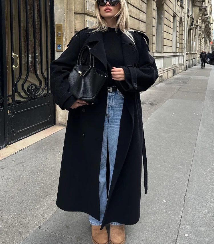 Mia | Elegant Oversized Wool Winter Coat for Women 5