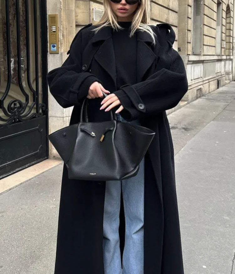 Mia | Elegant Oversized Wool Winter Coat for Women 6