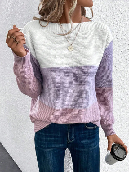 Ombre Knit Jumper | Women's Sweater 7