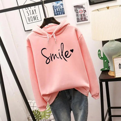 Printed Long Sleeve Hoodie | Women's Sweatshirt for Casual Wear 1