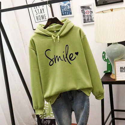 Printed Long Sleeve Hoodie | Women's Sweatshirt for Casual Wear 4