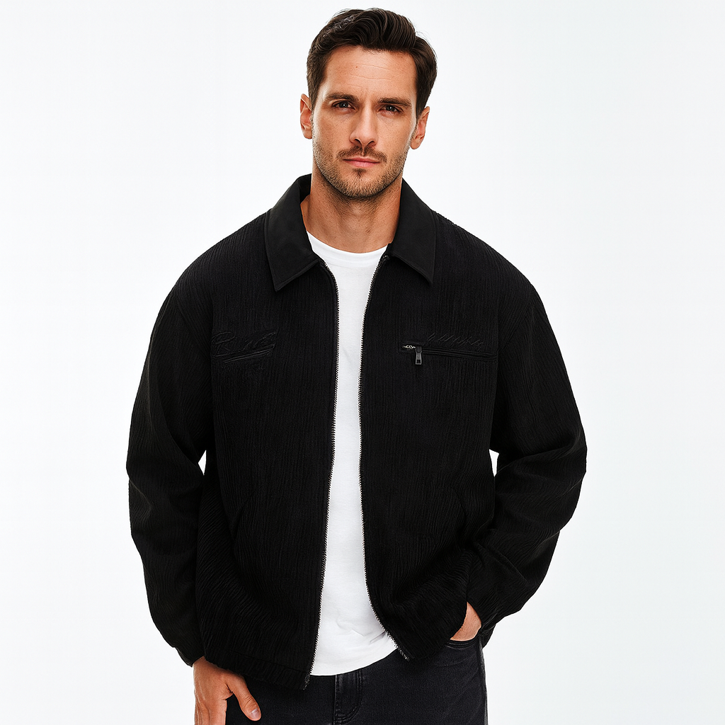Salvador Corduroy Zip Jacket | Relaxed Fit Layering Piece 1