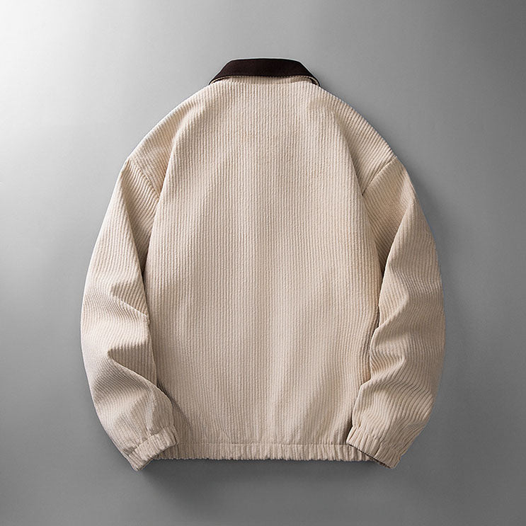 Salvador Corduroy Zip Jacket | Relaxed Fit Layering Piece 6