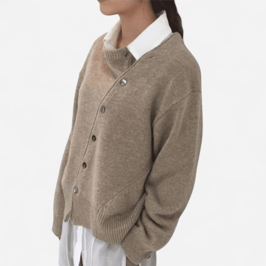 Serena | Cashmere Cardigan Sweater for Women with Buttons 0
