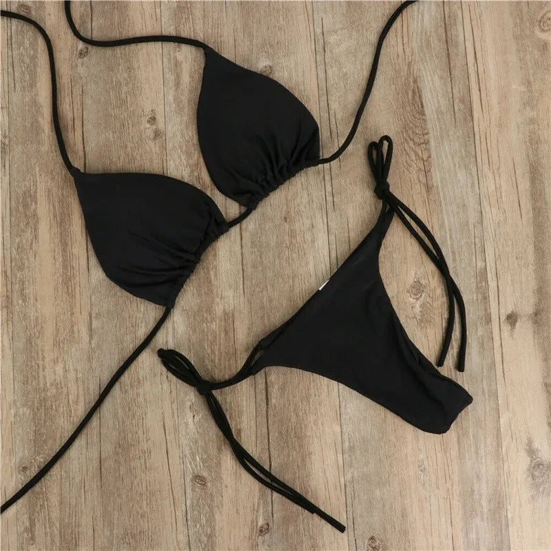Serevia™ - Two Piece Tie String Bikini