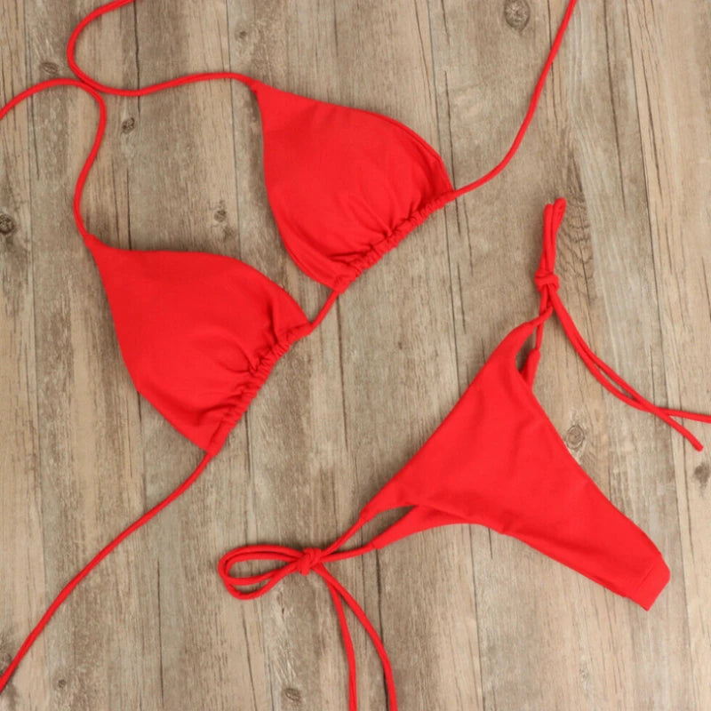 Serevia™ - Two Piece Tie String Bikini