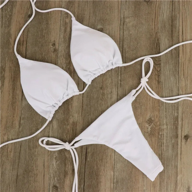 Serevia™ - Two Piece Tie String Bikini