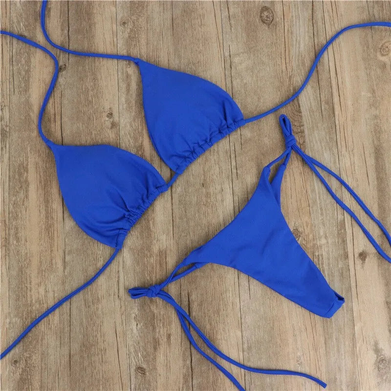 Serevia™ - Two Piece Tie String Bikini